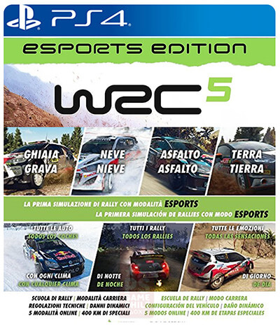 WRC 5 ESPORTS EDITION PS4