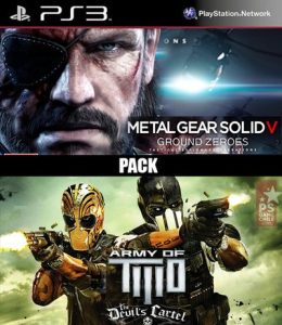 PACK ARMY OF TWO DEVIL'S CARTEL + METAL GEAR PS3