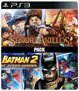 EL SEÑOR DE LOS ANILLOS + BATMAN 2: SUPERHEROES PACK LEGO PS3