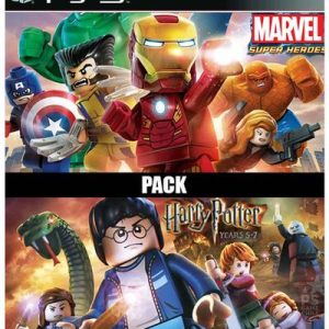 MARVEL SUPER HEROES + HARRY POTTER AÑOS 5-7 PACK LEGO PS3