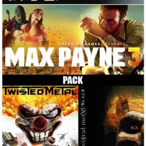 PACK MAX PAYNE 3 + TWISTED METAL BLACK PS3