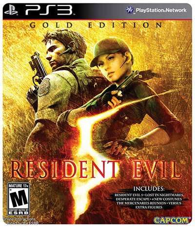 RESIDENT EVIL 5 GOLD EDITION PS3