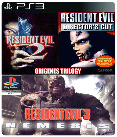 RESIDENT EVIL 1-2-3 PS3